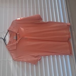 Brooks Brothers Women's Polo Shirt Melon Size XL